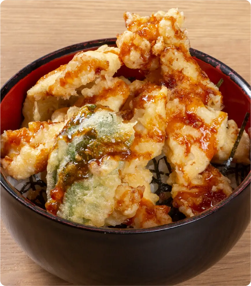 特撰とり天丼